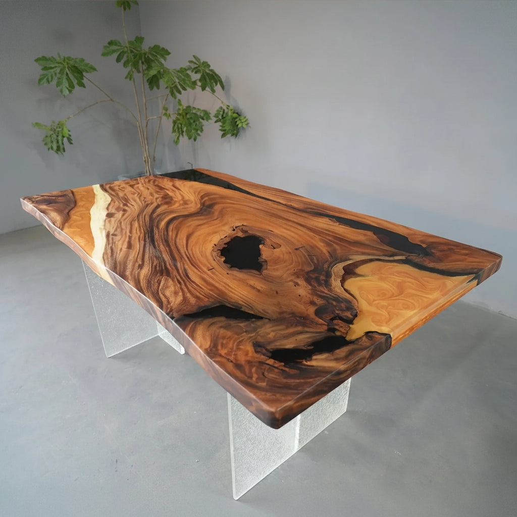 Scottsdale Golden Walnut Dining Table by Thomas Dawn