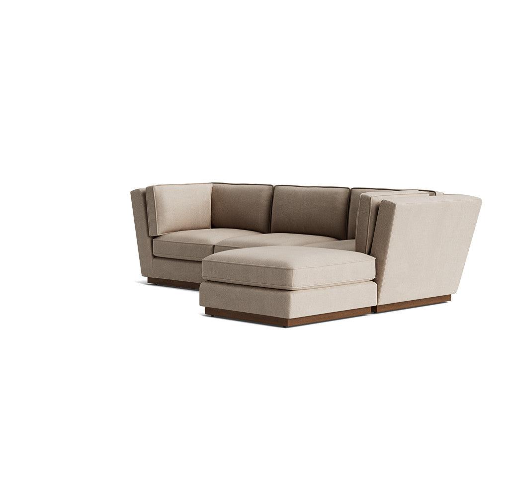 Madison 4- Piece Modular Sectional Sectionals Thomas Dawn